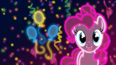 Neon Pinkie Pie Wallpaper by ZantyARZ on DeviantArt