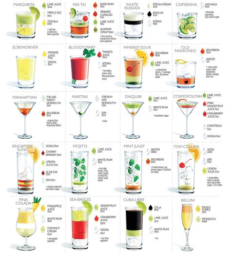 Top 10 Cocktails Every Bartender Should Know at Cecil Brown blog