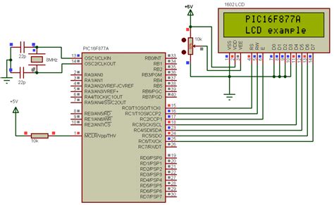 Interfacing PIC16F877A with LCD using CCS C compiler