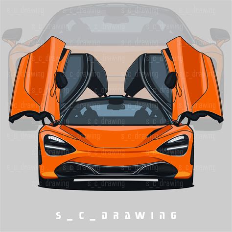 ArtStation - McLaren 720S Vector Artwork