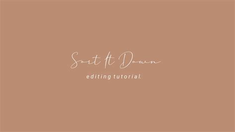 Minimal and Aesthetic Youtube Banner Tutorial ♡ - YouTube