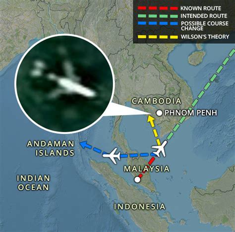 MH370 news: Plane 'wreckage' captured by Google 'weeks after crash ...