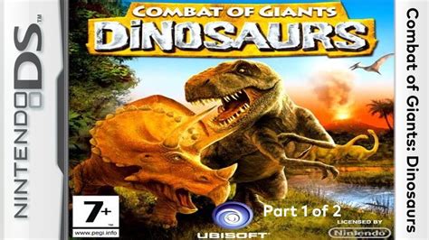 Combat of Giants: Dinosaurs - Nintendo DS [Longplay 1 of 2] - YouTube