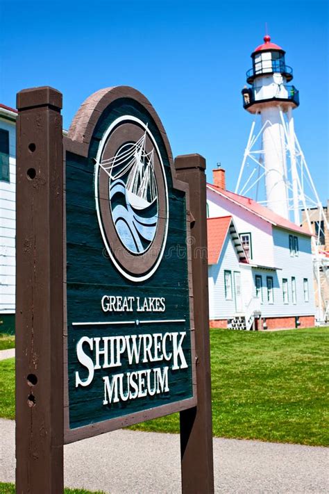 Great Lakes Shipwreck Museum and Whitefish Point Lighthouse Editorial ...