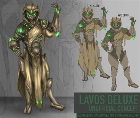 Unofficial Deluxe Skin Concept: Lavos : Warframe | Warframe concept art character design ...