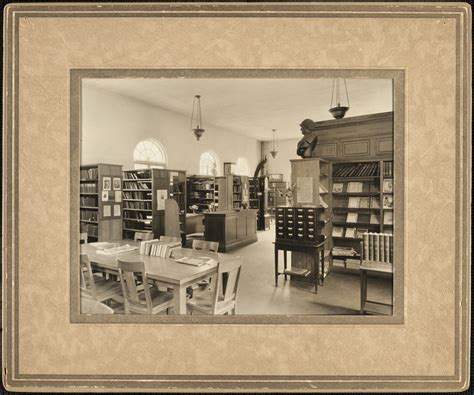 Sharon Public Library interior - Digital Commonwealth