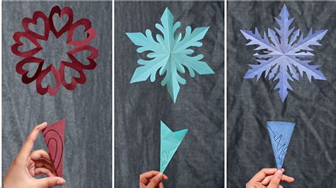 Simple Paper Snowflake Template