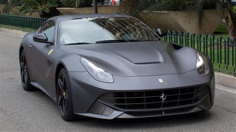 MATTE GRAY FERRARI F12 BERLINETTA - Driving in Monaco 2014 HQ - YouTube