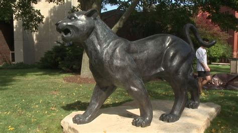 Panther pride: UWM fans get excited over new 1,200-pound mascot statue ...