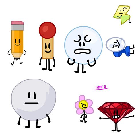 4 Bfb teams | BFDI💖 Amino