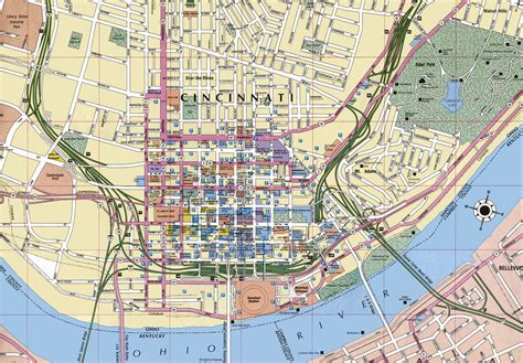 Street Map Of Downtown Columbus Ohio | secretmuseum