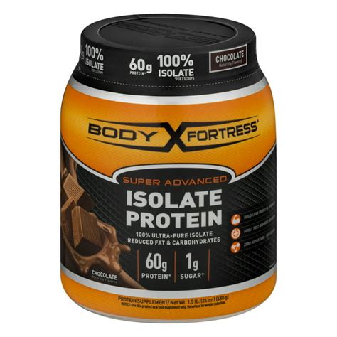 Body Fortress Super Advanced Whey Protein Powder, Chocolate, 60g ...