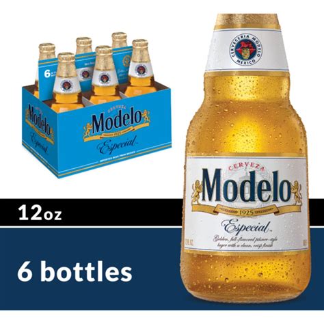 Modelo Especial Mexican Lager Beer, 6 pk 12 fl oz Bottles, 4.4% ABV ...