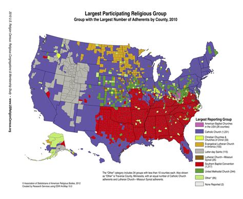 Main Religions In Us