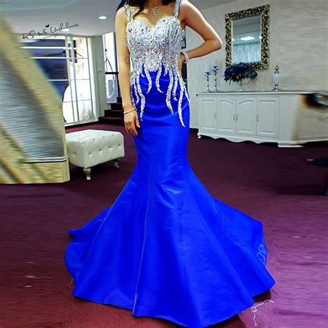 72 Long Prom Dresses Blue And Silver