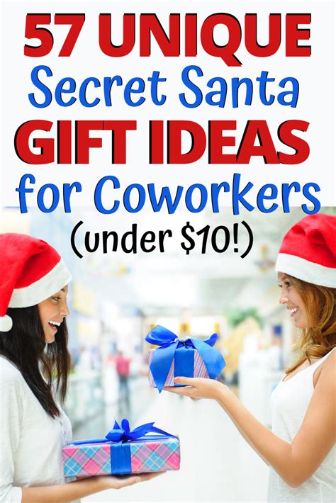 51 Cheap & Creative Gift Ideas Under $10 (that people actually want!) | Funny secret santa gifts ...