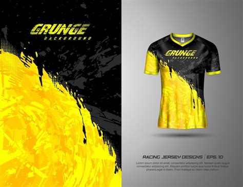 Premium Vector | Tshirt sports grunge design for racing jersey cycling ...