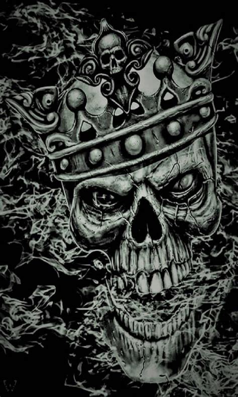 Download king skull wallpaper by whiskylover98 - 70 - Free on ZEDGE™ now. Browse millions of ...