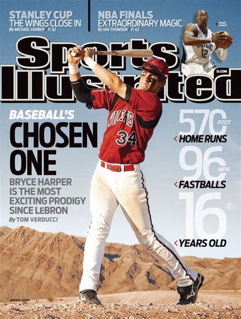 bryce harper at 16 on cover of si | Sports illustrated covers, Bryce harper, Sports illustrated