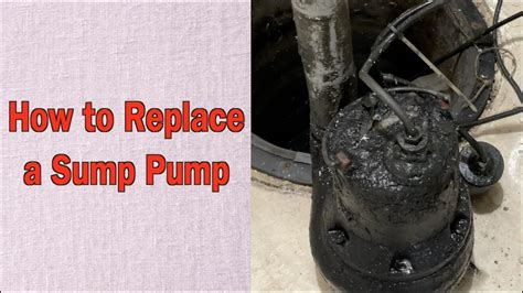 【Eng Sub】How to Replace a Sump Pump, DIY 如何更换污水泵 - YouTube