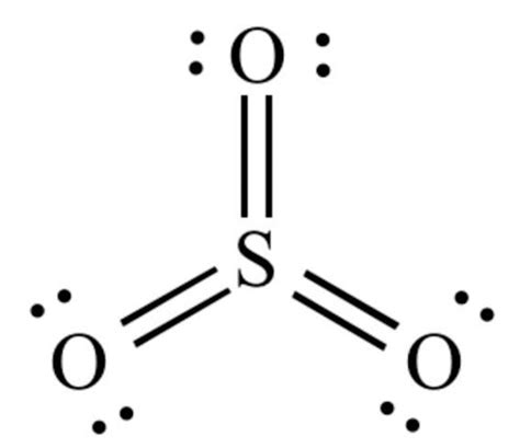 So3 Lewis Dot Structure