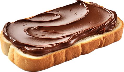 AI generated chocolate spread on toast png 37493300 PNG