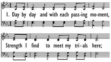 DAY BY DAY | Digital Songs & Hymns