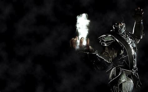 HD wallpaper: Mortal Kombat Smoke, ninja, weapon, war, armed Forces, black Color | Wallpaper Flare