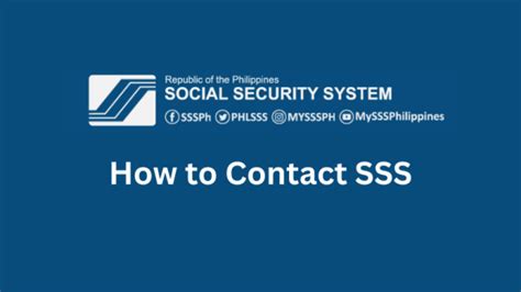 Stay Connected with SSS: How to Contact Them Anytime and Anywhere