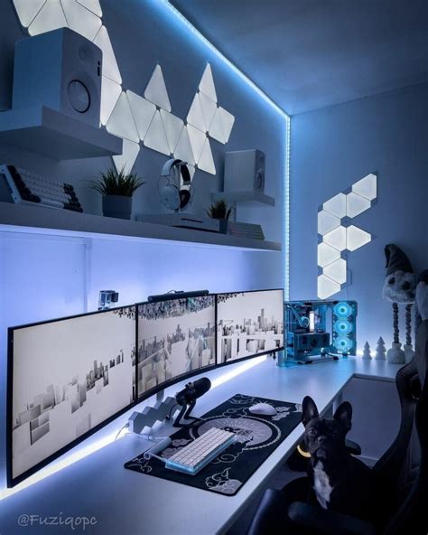 15 All-White Gaming Setup Ideas to Inspire Your Next Build | Displate Blog