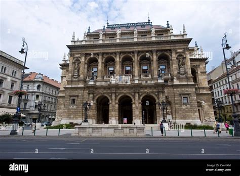 Budapest, the capital of Hungary. Opera House Stock Photo - Alamy