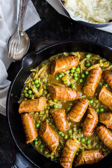 Australian Curried Sausages | Wandercooks