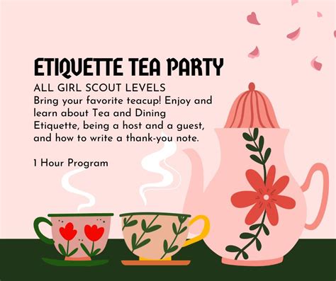 EtiquetteTea Party | Pixie Plus