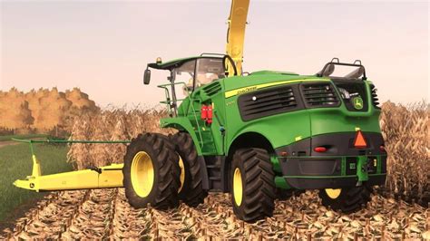 FS19 John Deere 9000 US Forage Harvestor v1.0 - FS 19 Combines Mod Download