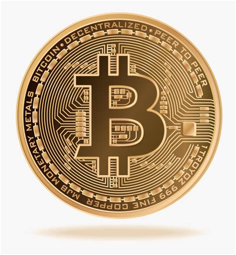 Bitcoin Png Photo - Bitcoin With No Background, Transparent Png - kindpng