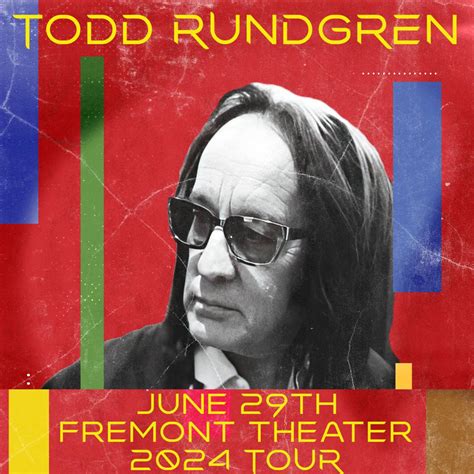 Todd Rundgren: ME/WE Tickets, Saturday, June 29 2024 | Prekindle