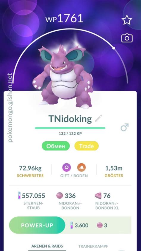 Nidoking - Pokemon Go