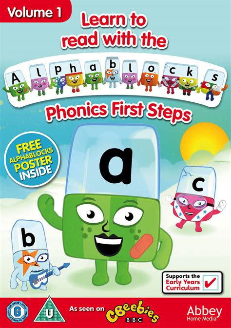 Review: Learn to read with the Alphablocks - Phonics First Steps, Volume 1 (DVD) ⋆ Mama Geek