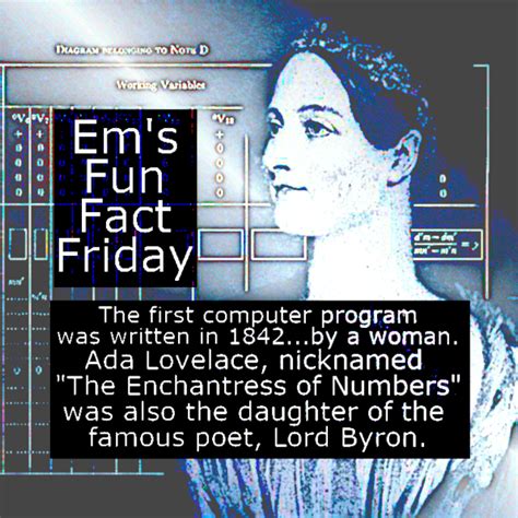 The First Computer Program | Emily Romrell