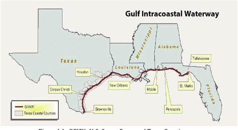 [PDF] Impact of the Gulf Intracoastal Waterway (GIWW) on Freight Flows ...