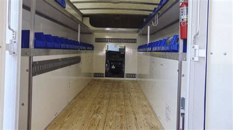 Box Truck Shelving & Equipment Storage | Mike Albert Upfitting