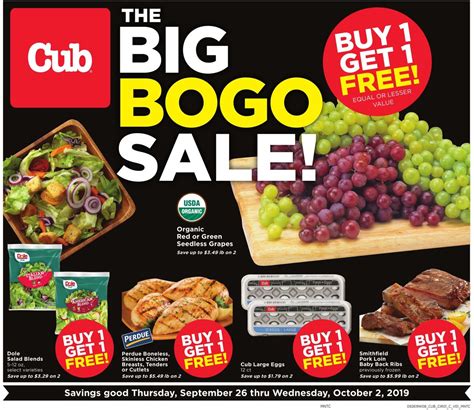 Cub Foods Current weekly ad 09/26 - 10/02/2019