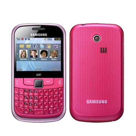 NEW UNLOCKED SAMSUNG CH@T 335 S3350 PINK WIFI KEYBOARD GSM QUADBAND BAR ...