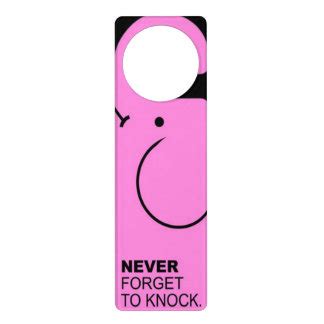 Please Knock Before Entering Door Knob Hangers | Zazzle