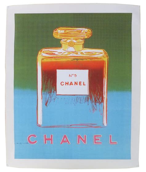 Andy Warhol Vintage Chanel Poster | Chairish