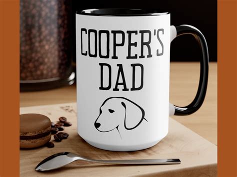 Dog Dad Mug Personalized Dog Mug dog owner gift dad coffee | Etsy