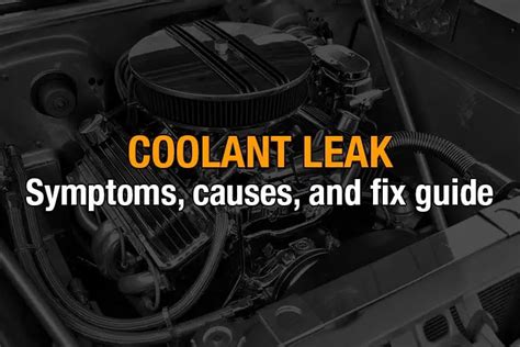 Coolant leak: Symptoms, causes, and fix guide - Gmund Cars