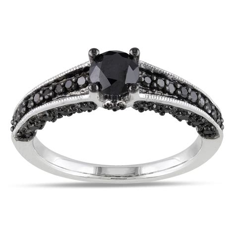 All About Black Diamond Engagement Rings | Black Diamond Ring