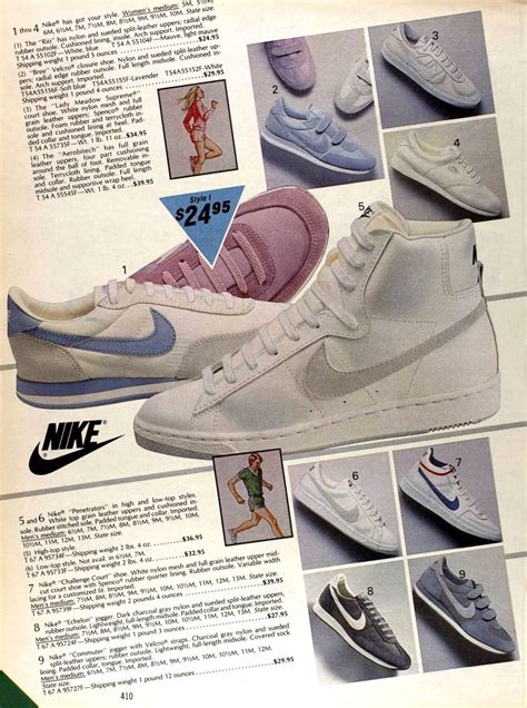 Vintage 1980s Nike shoes, from regular retro sneakers to classic Air Jordans - Click Americana