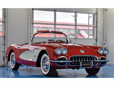 Vente de Chevrolet Corvette C1 roman red 1960 exceptionnelle prix tout ...